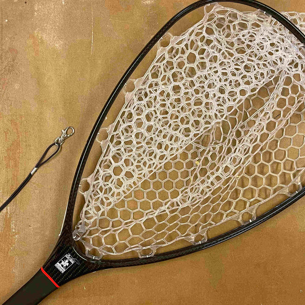 Carbon Fishing Net with FCO Logo– Flint Creek Outdoors