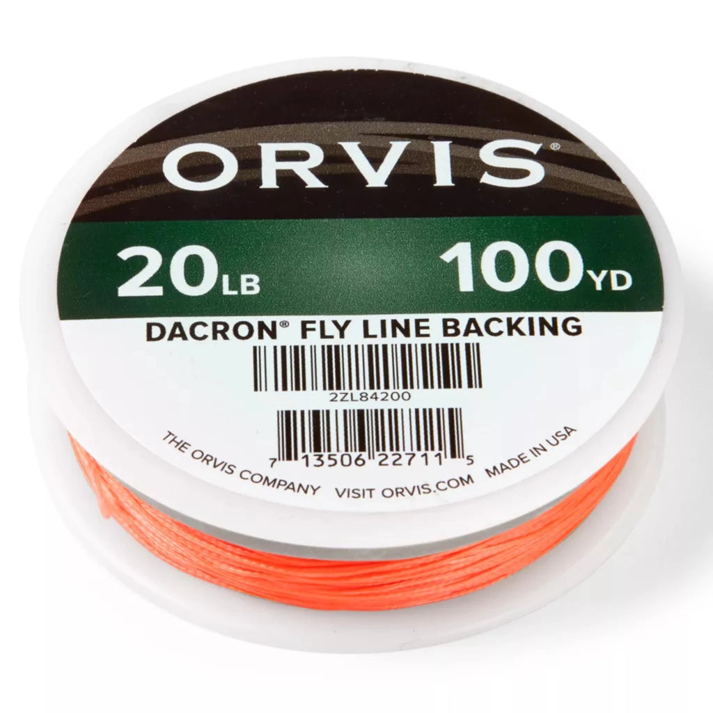 picture of orvis dacron fly line backing packaging 